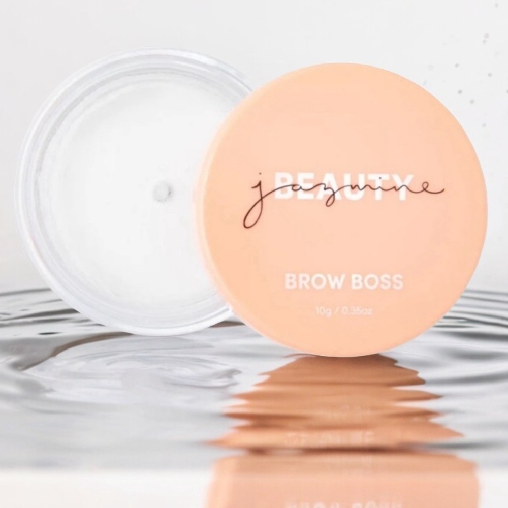 Jazmine Beauty Brow Boss Styling Wax 5 gram Feather Brows Brand New Sealed box